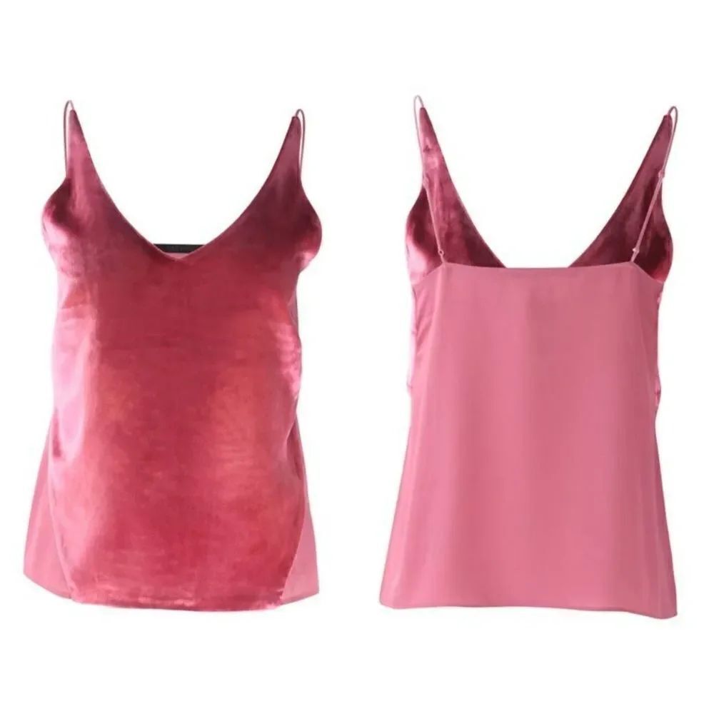 J brand lucy velvet camisole S